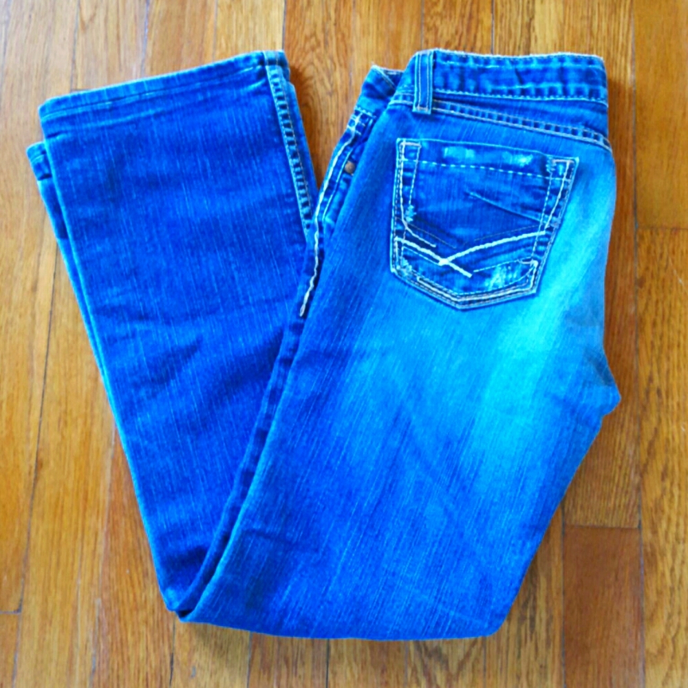 BKE denim Madison boot cut size 27 low rise